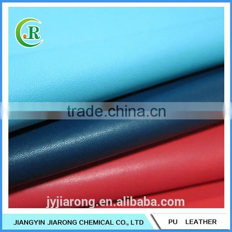 Nappa Pattern Embossed PU Faux Leather Fabric for Bags