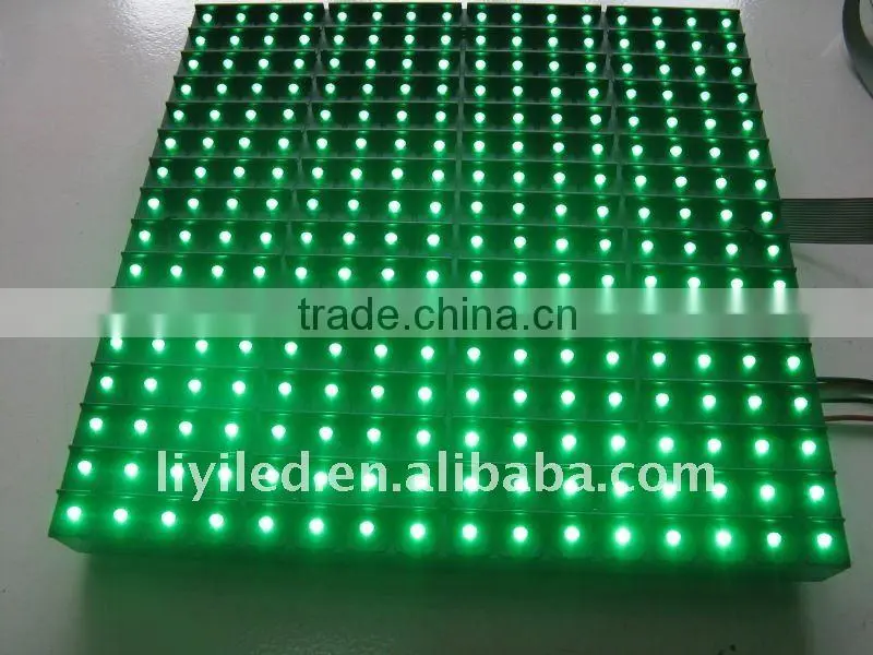 green outdoor LED display screen module