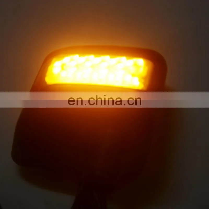 Rearview Mirror Cover with LED Light For Jeep Wrangler Jk Accessories