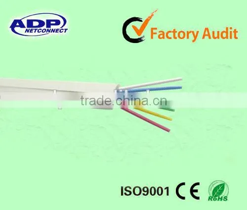 Shenzhen hot sale Flat telephone cable