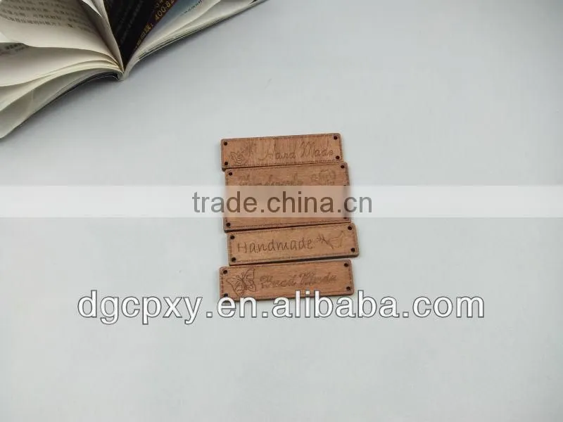 wooden various floral button