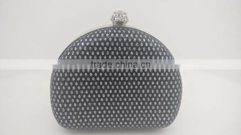 Brilliant Diamond Metal Frame Luxury Evening Party Clutch Bag For Women