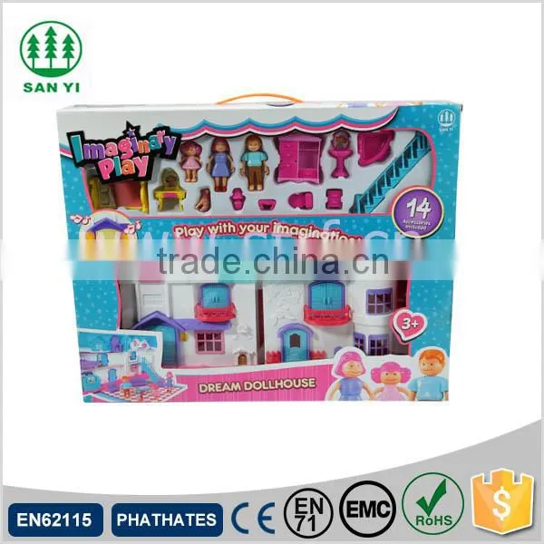 2015 Sell Well Plastic Mini Furniture For Doll House