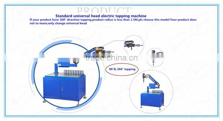 Hot sale pvc pipe threading machine
