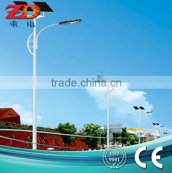 hot sale 6m pole 40w integrated led solar street light for outdoor