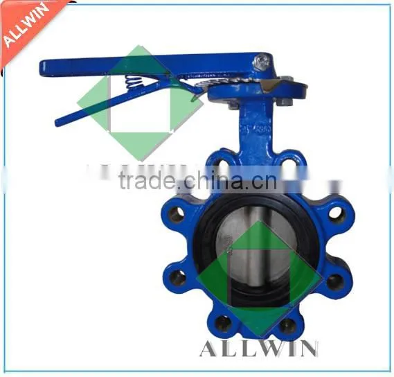 wafer type butterfly valve with rubber seat
