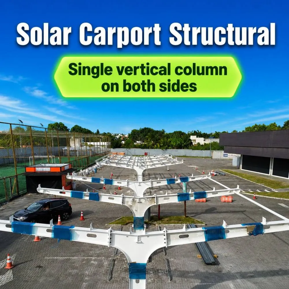 Custom Steel Solar Carport System for Commercial Solar Projects