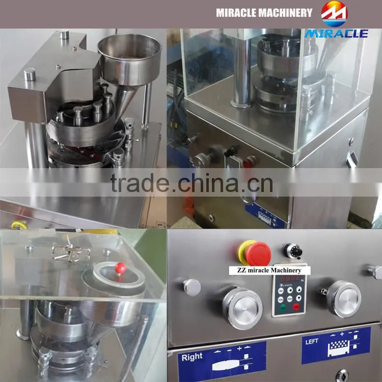 Electric rotate produce pills machine, tablet machine that make pills equipment