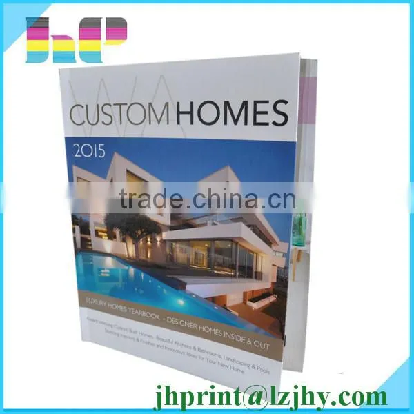 High quality custom brochure leaflet/textbook/novel printing