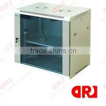 19'' glass door Wall Mounted Cabinet,network server cabinet lock