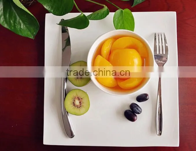 canned yellow peach slices