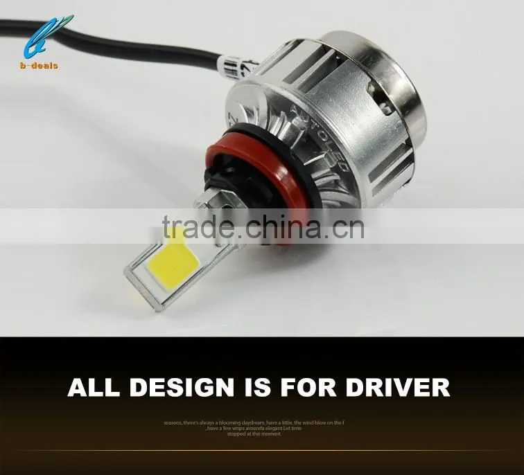 B-Deals make in china 6500k 3000lm a233 auto led head lamp H8 H9 H11 for car