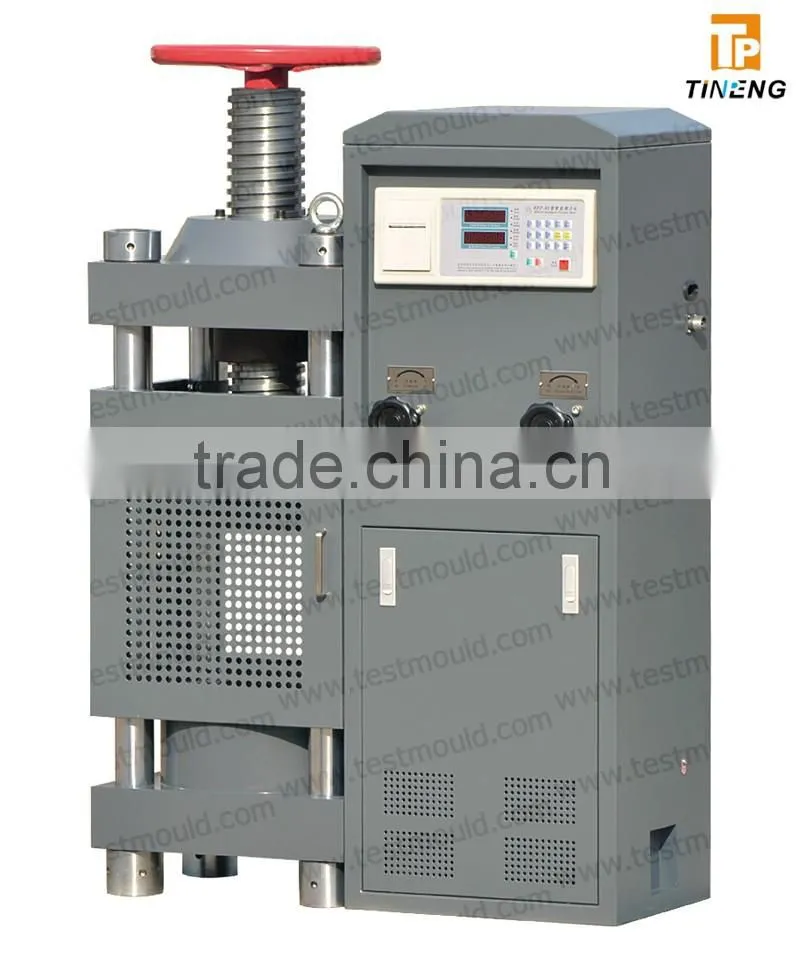 3000KN CE certificate computer-controlled concrete compression strength testing machine