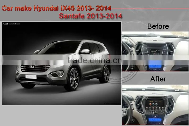 8" 2013-2014 Hyundai IX45 pure android 4.2.2 car DVD GPS with WIFI/3G