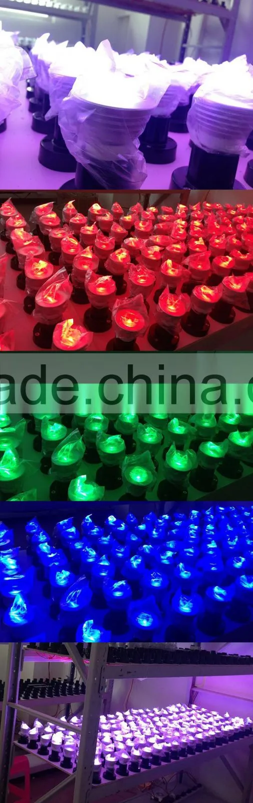 3w RGB LED spotlight color changing led wireless christmas lights