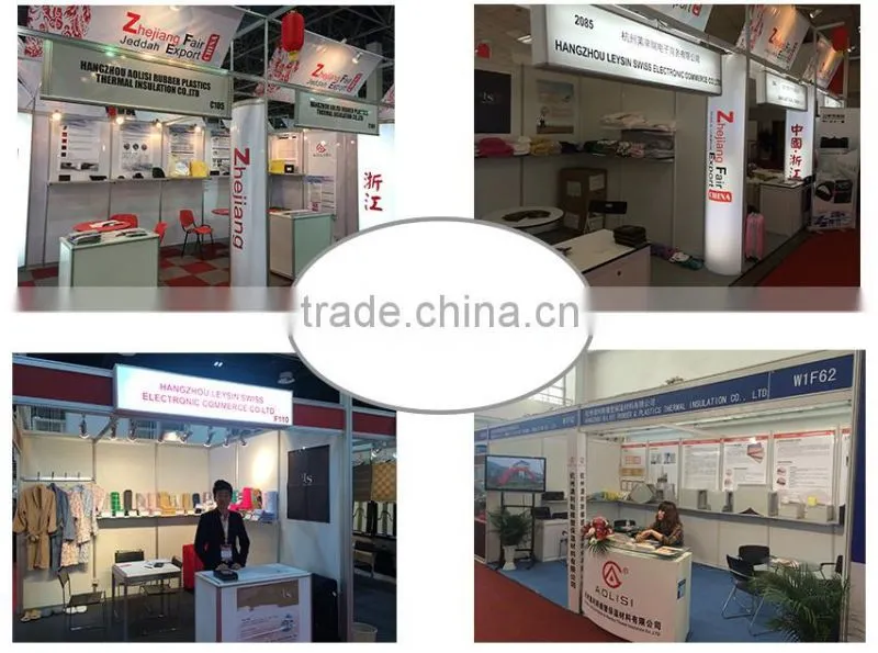 Heat insulation material rubber plastic foam