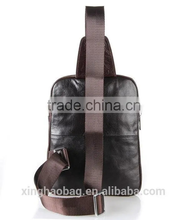 2015 genuine leather mens shoulder bags waist bags