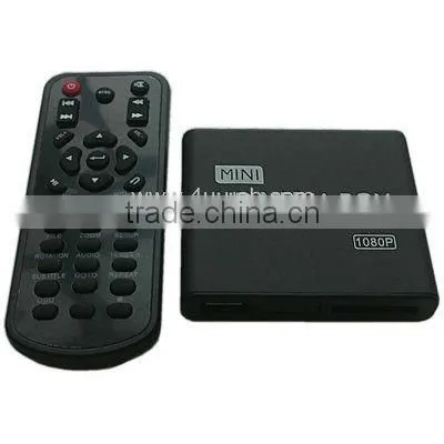Mini 1080P HD Multi Media HDD player with SD/MMC Card & USB Slot