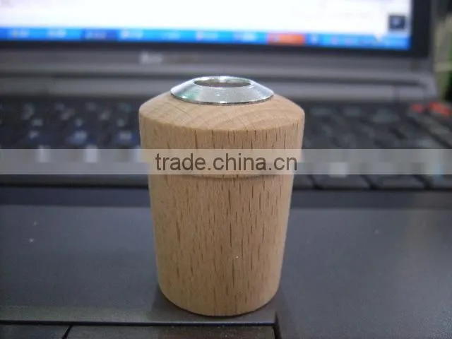 Fragrance reed diffuser glass bottle woodden cap