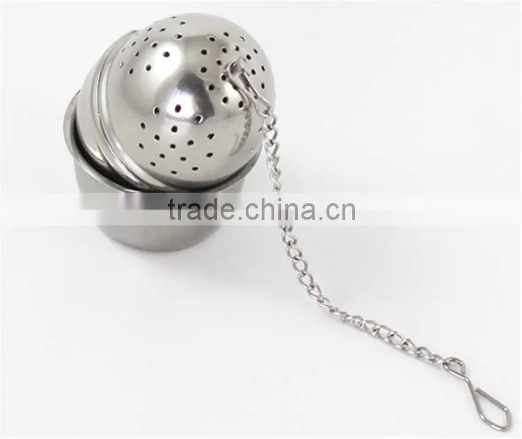 Silver tea strainer
