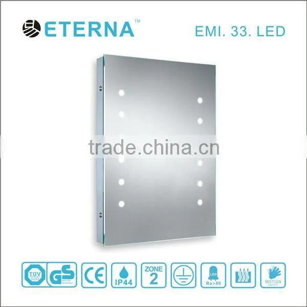 modern pratcial plain home decoration bathroom vanity LED mirror