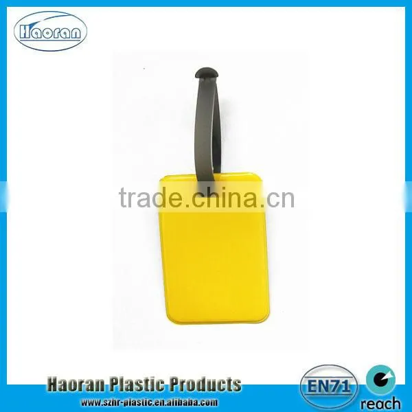 Promotional PVC Luggage Tag China supply