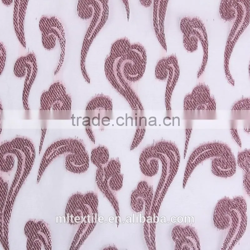 design fabric curtain for door/curtain fabric/polyester jacquard fabric