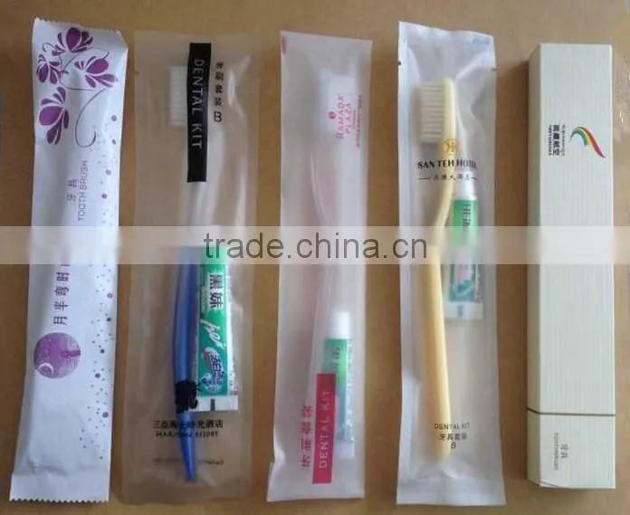 Supply cheap disposable toothbrush with paste new product on china market