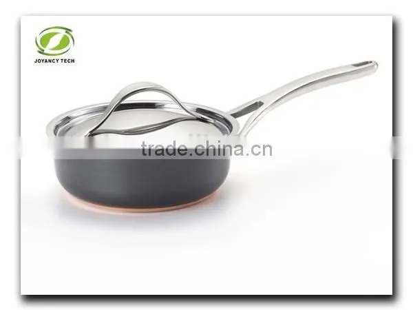 Aluminum Pressed Non-stick Ceramic Stewpot Milk Pot Saucepan Stock pot&Casserole Induction cooker use Stainless Steel Handle