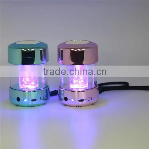 NT-MS46 Cheapest promotional gift speaker led light speaker