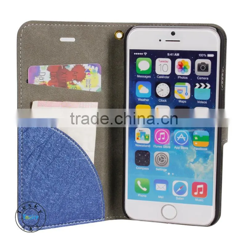 new style for iphone 6,bulk phone case for iphone 6, leather cover case for iphone 6