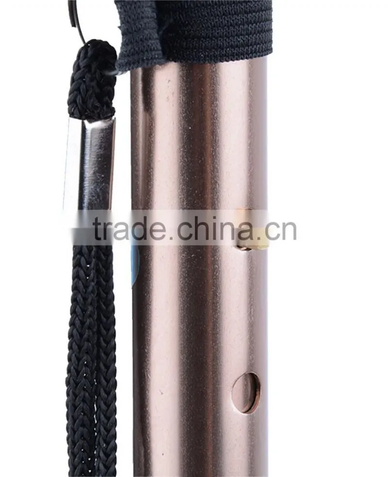 Adjustable Folding Walking Cane Strong Sturdy Aluminum Ergonomic Handle WH000365