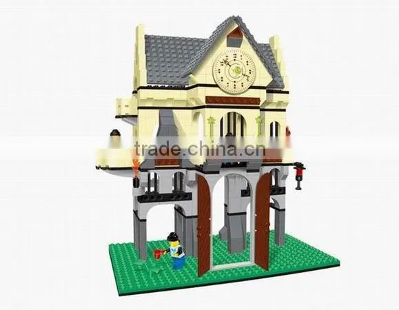Castle Block Toy Set brick house toy