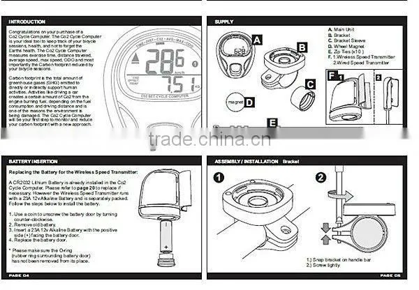 Cool high quality bicycle computer wireless