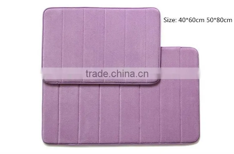 China direct factory top quality bath mat sets / thin bath mat