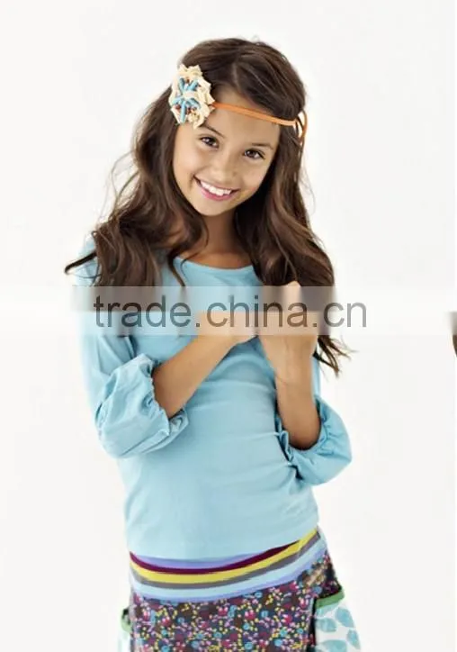 Puff shirts top for children 2000pcs in stock,Baby tank top in stock,Cheap Blouses&Tops for girls