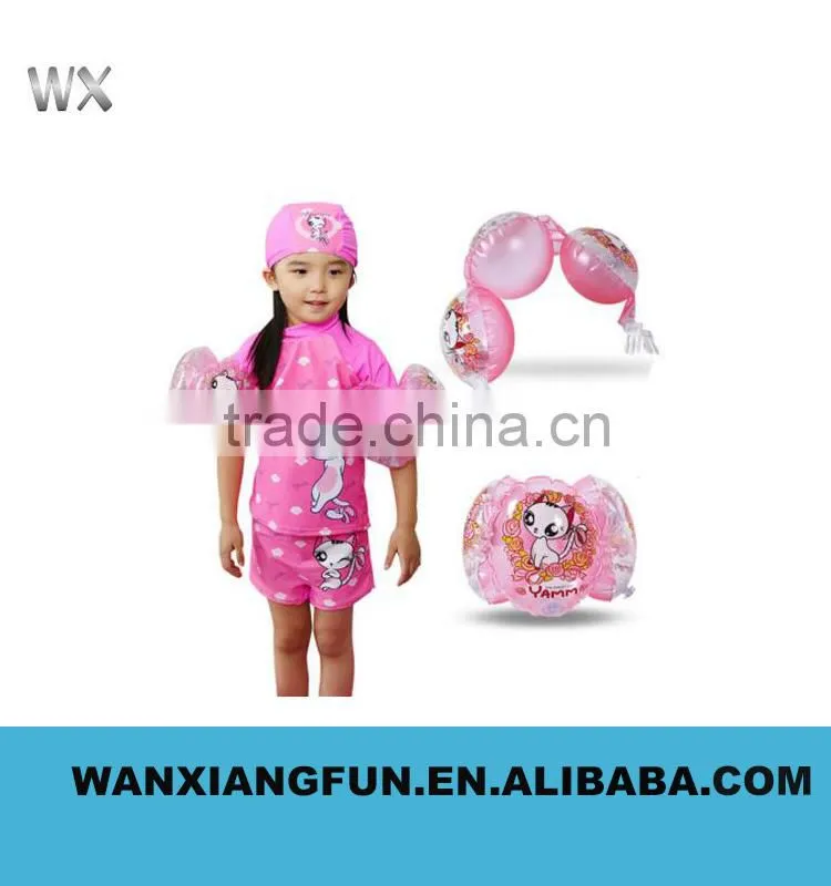 2016 Best selling various PVC inflatable swimming arm bands inflatable baby swim ring