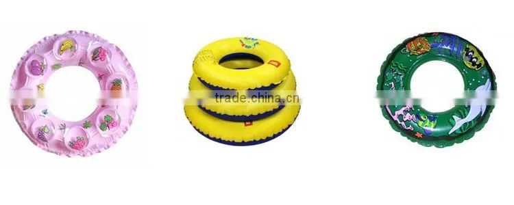 2016 Cute baby inflatable swimming ring inflatable animal swim ring