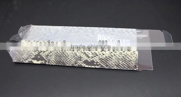 new custom clear pvc gift boxes for towels