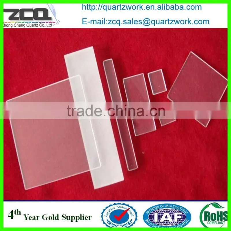 high QUALITY Fused silica square glass plates