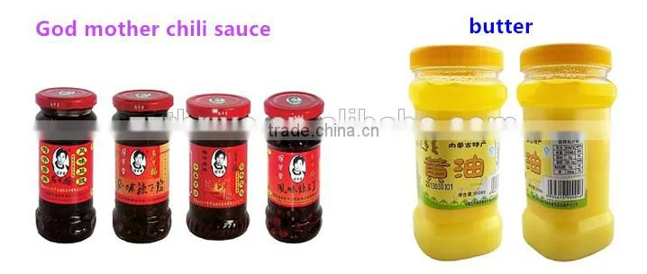 Glass/plastic liquid bottle filling machine,Pneumatic Honey filling machine