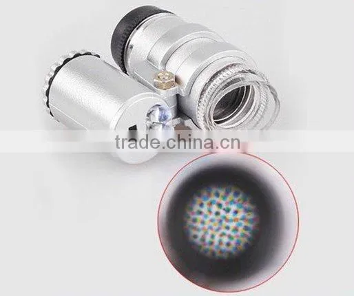45x Pocket microscope/Pocket microscope with led/microscope with projector