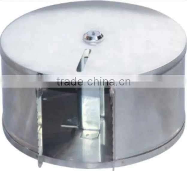 Round metal paper dispenser/Tissue box/Durable paper dispenser