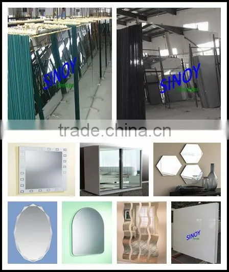 Quality Bathroom mirror tiles stick on the wall mirrors