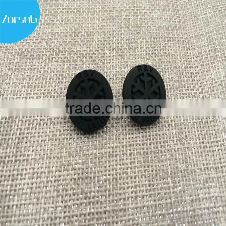 Fashionable casual custom enamel color plating black snap fastener metal button