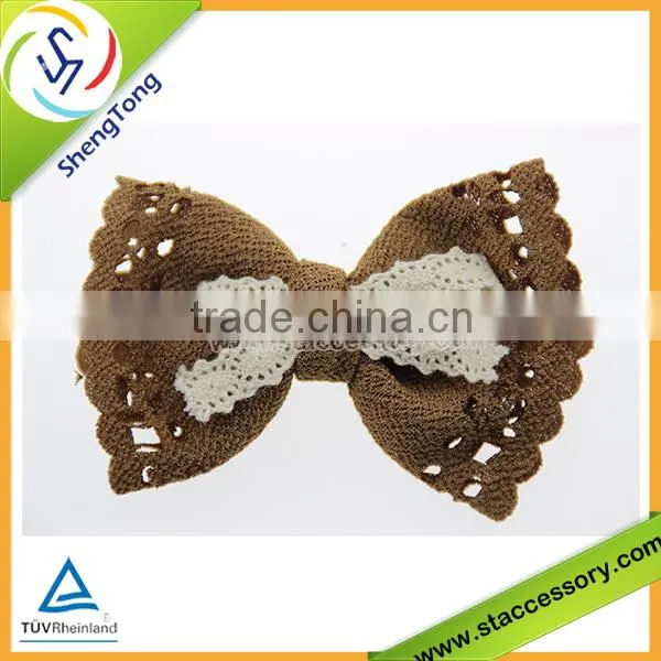 Fashion burlap flower,burlap bow and high quality ,handmade burlap