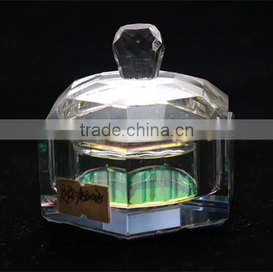 Nice Crystal Glass Candy Bowl with Lit