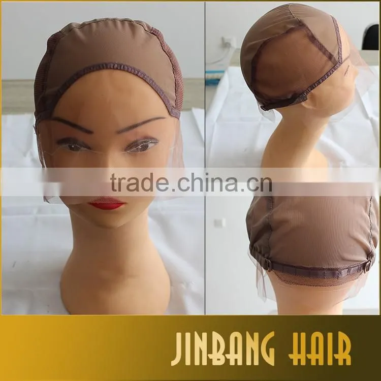 New premium wig caps for making lace front human lace front hair wigs black blonde color