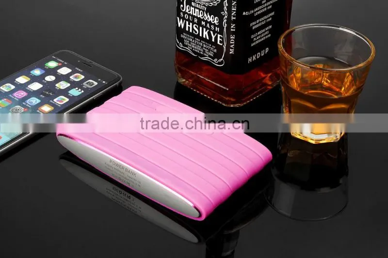 With mobile holder usb wall charger mobile phone 8000mah cell phone charger