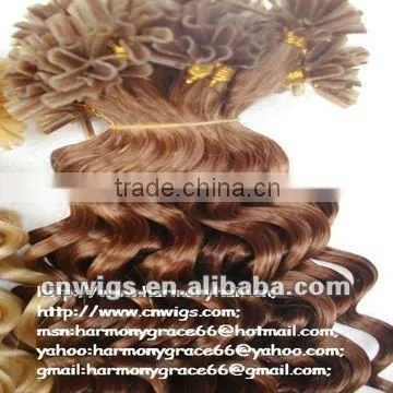 SUPER QUALITY u tip/flat tip hot fusion hair extension